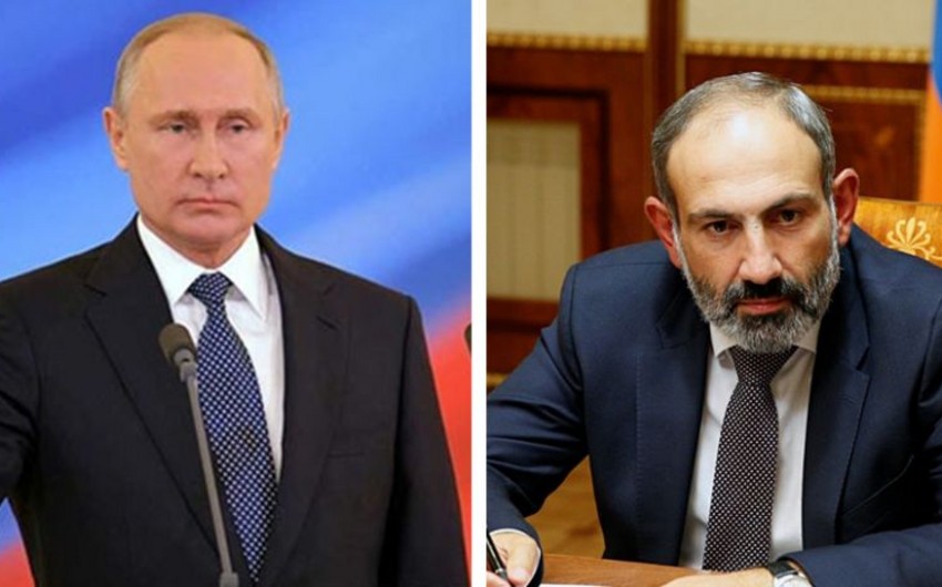 Pashinyan calls Putin