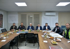Представители Госкомитета ознакомились с ходом работ в Азербайджанском квартале Кахраманмараша