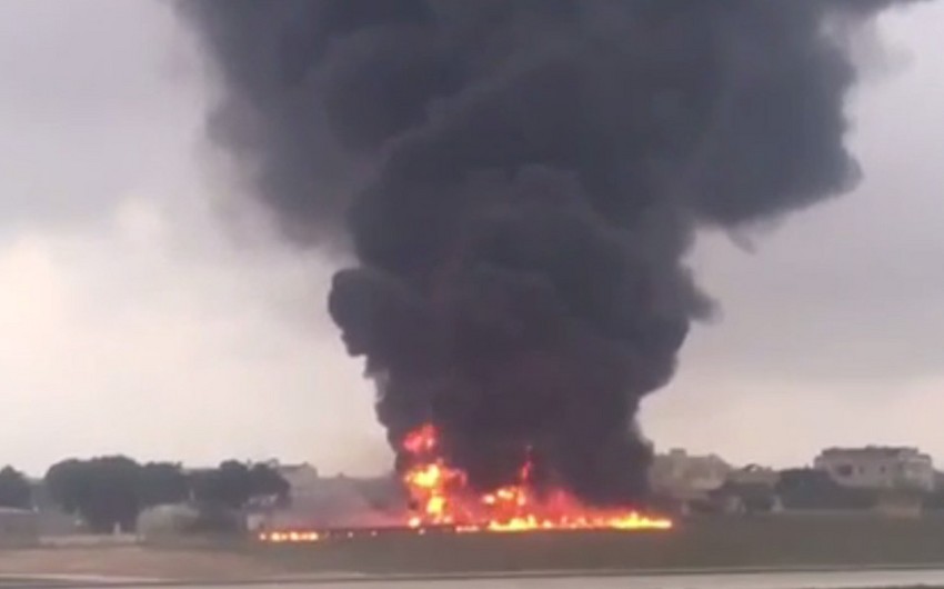 Aircraft Frontex believed to be carrying EU border officials crashed in Malta - VIDEO - UPDATED