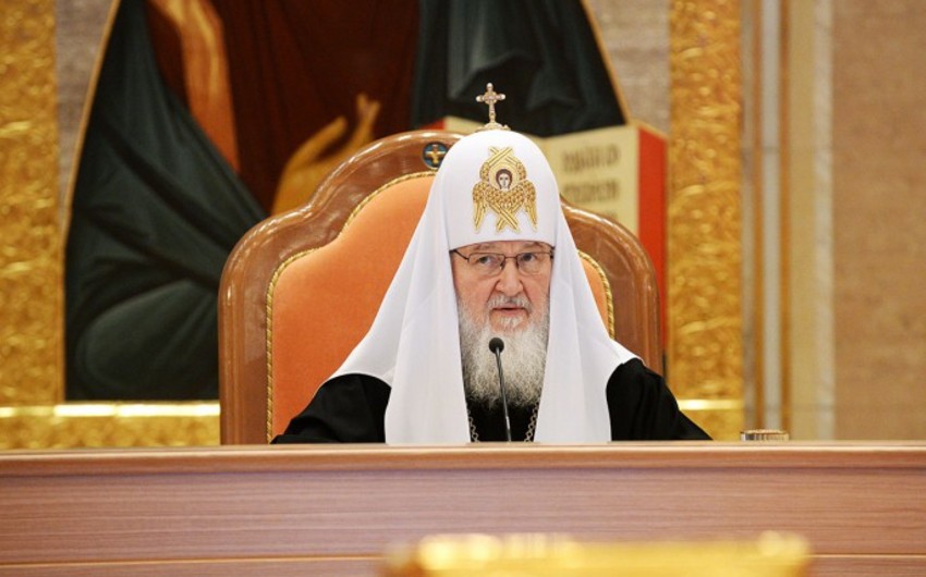 ​Patriarx Kirill: “Şeyxülislam Allahşükür Paşazadə kilsəyə sanballı kömək edir”