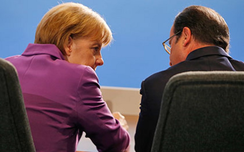​Главы Германии и Франции обеспокоены ситуацией вокруг Дебальцево