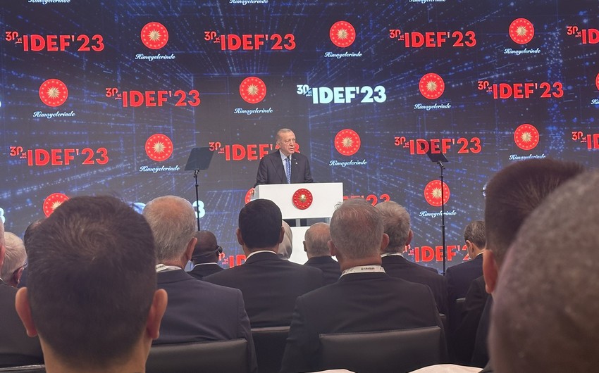 Erdogan: Türkiye supplies weapons to countries that never gave it a pistol