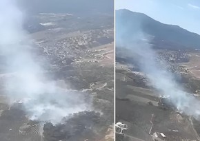 Türkiyədə meşə yanır, helikopter və təyyarələr cəlb olunub