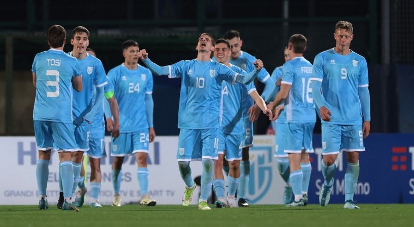 The San Marino national football team won its first away victory in history