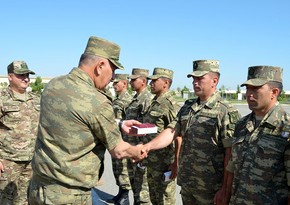 Azerbaijani servicemen leave for Commando Courses in Turkey