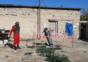 Enemy launches two Smerch missiles at Tapgaragoyunlu