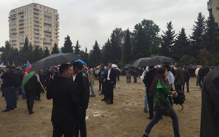 Несмотря на обращение в ИВ Баку, Национальный совет отказался от проведения митинга 24 сентября