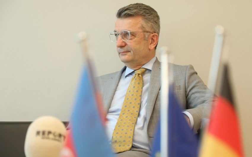 Посол: Германия поддерживает проекты по разминированию в Азербайджане