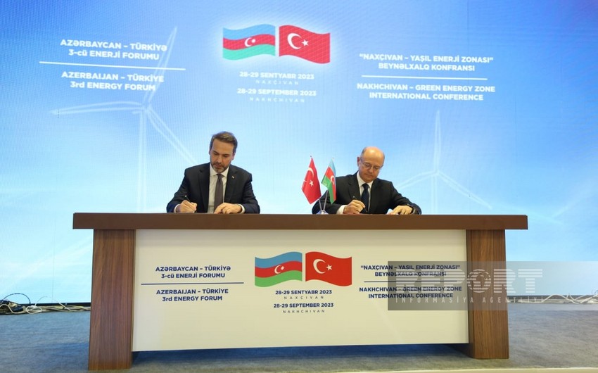 Protocol of 3rd Azerbaijan-Türkiye Energy Forum signed