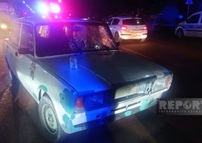 В Гяндже легковой автомобиль сбил пешеходов