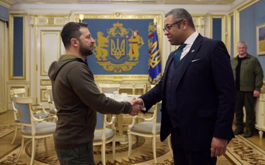 Глава МИД Великобритании встретился с президентом Украины