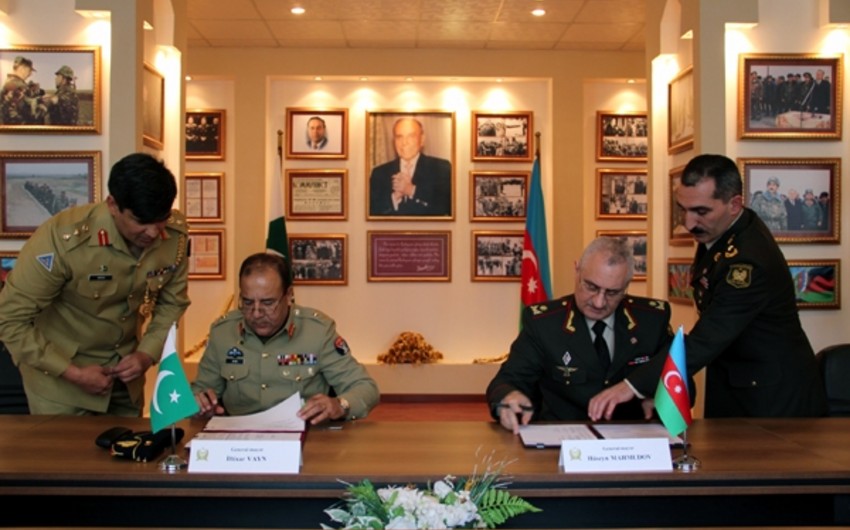 ​Между Азербайджаном и Пакистаном заключен протокол о двустороннем военном сотрудничестве