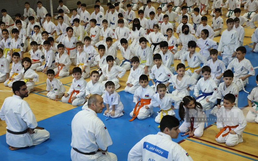 Azərbaycan Fullkontakt Kyokuşin Karate Federasiyasının qış seminarı keçirilib