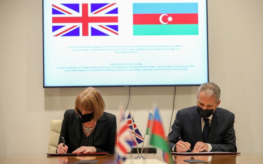 Azerbaijan and UK agreed on deeper cooperation in the field of climate change