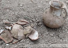 Antiques discovered during construction in Jalilabad - PHOTO