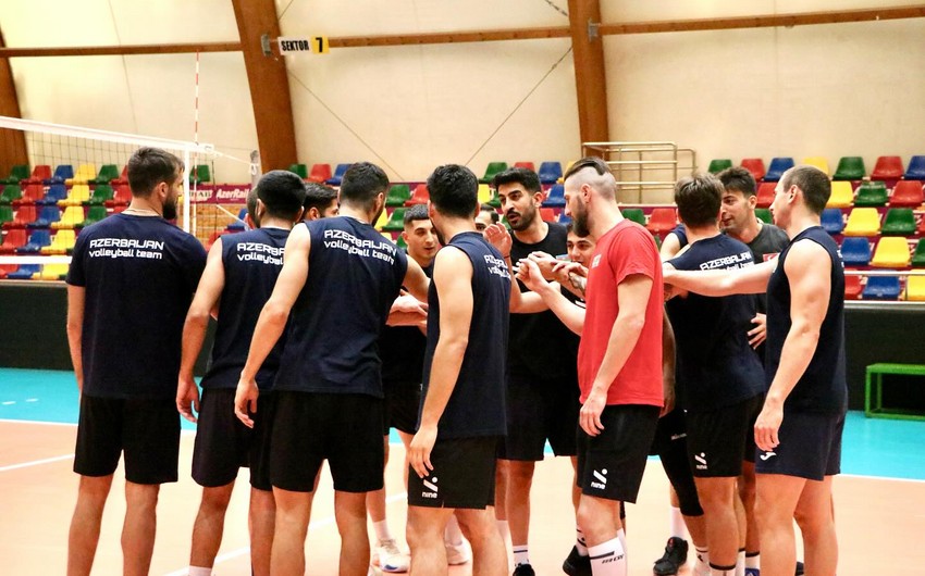 Voleybol üzrə Azərbaycan millisi təsnifat mərhələsinin hazırlığına start verib