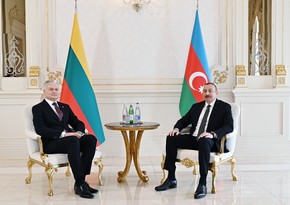 Presidents of Azerbaijan and Lithuania meet in Baku