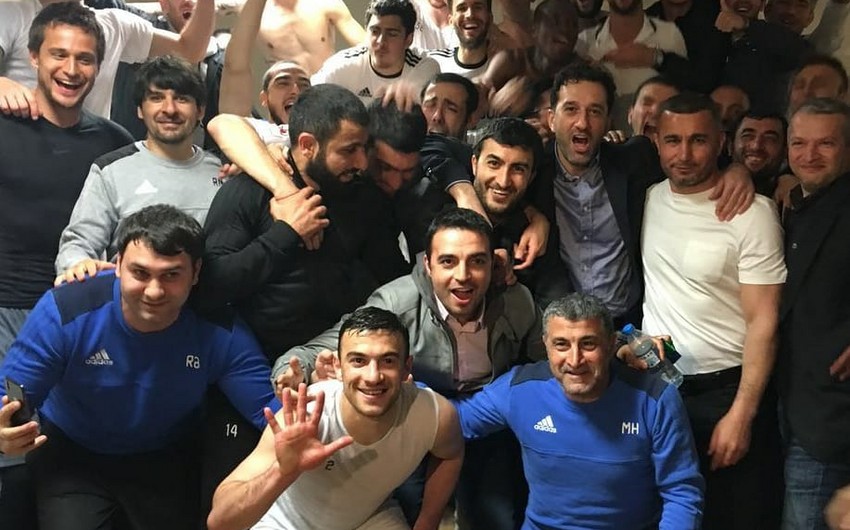 Футбольный клуб Карабах в 5-ый раз подряд стал чемпионом Азербайджана - ВИДЕО