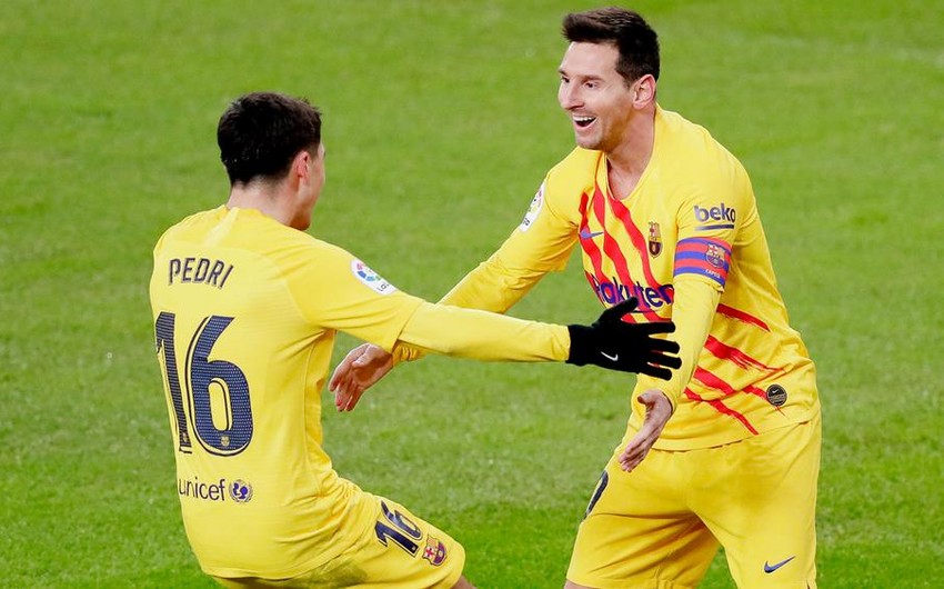 Ла Лига: Дубль Месси помог Барселоне обыграть Атлетик