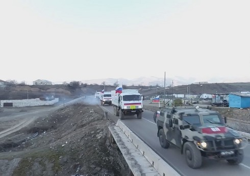 Российские миротворцы обеспечили доставку 150 тонн гуманитарного груза в Кельбаджарский район