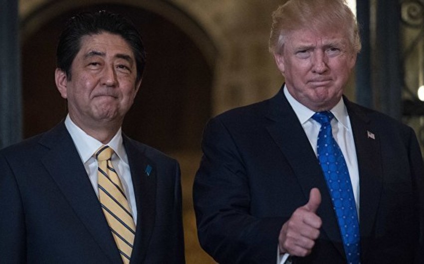 Трамп и Абэ проведут переговоры в Белом доме 7 июня