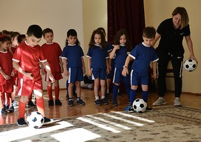 UEFA-nın layihəsi Bakıdakı daha bir bağçada keçirilib