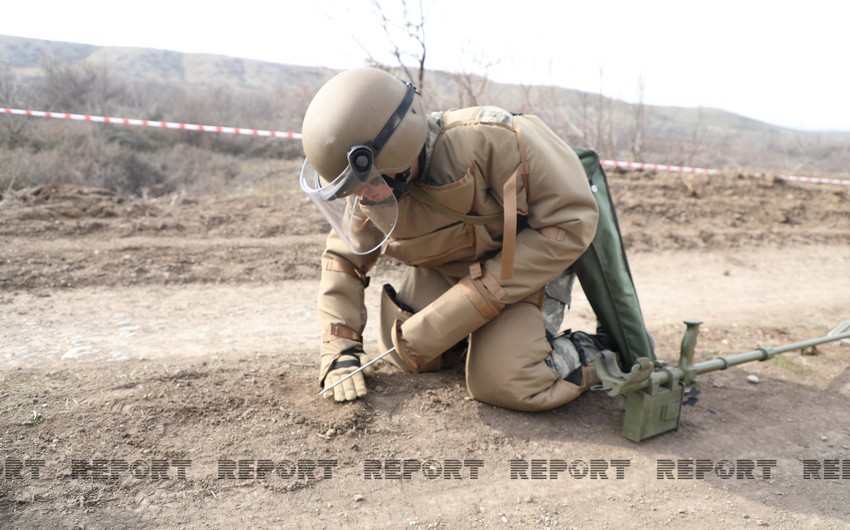 Another 56 mines found in liberated territories of Azerbaijan
