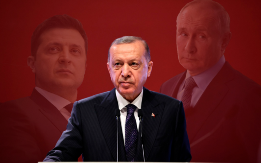 Турецкий лидер: Наша цель - как можно скорее организовать встречу Путина и Зеленского