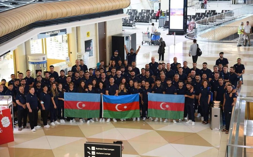 Next part of delegation representing Azerbaijan in Islamic Solidarity Games leaves for Turkiye