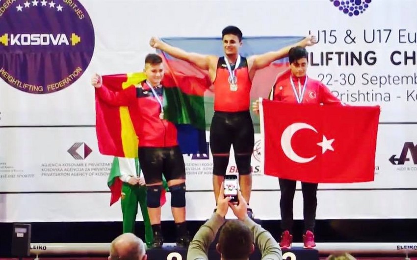 Azərbaycan ağır atletləri Avropa birinciliyini 11 medalla başa vurublar