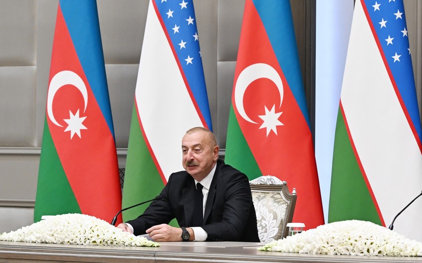 President of Azerbaijan: Today, we have officially become allies with Uzbekistan