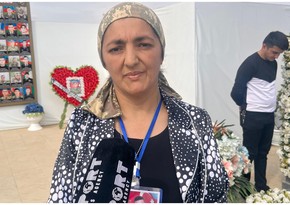 Şəhid anası: Fəxr edirəm ki, Azərbaycanın ərazi bütövlüyü uğrunda canından keçən övladlar var