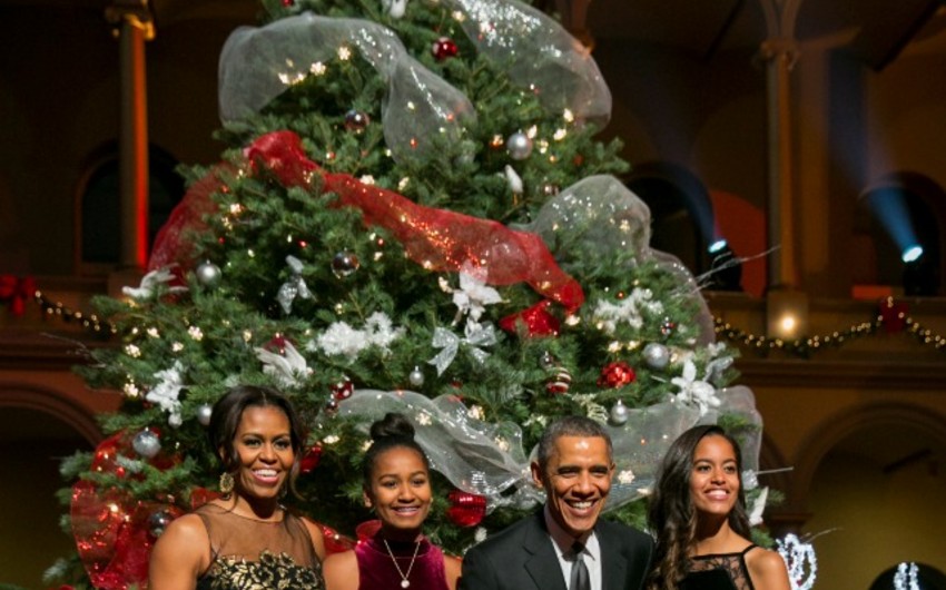 Обама отметил Рождество на Гавайях