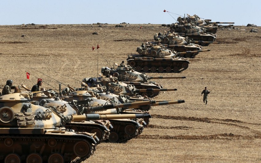Turkish soldiers entered Syria's al-Bab