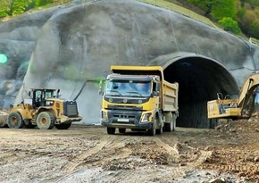 Murovdag tunnel in Azerbaijan 65% ready