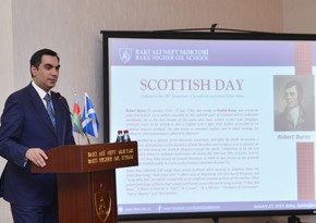 Scottish Day marked at Baku Higher Oil School