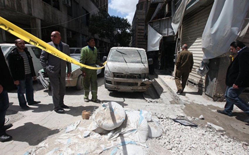 Suriyanın paytaxtında baş vermiş terror aktında 6 nəfər ölüb, bir neçə nəfər yaralanıb
