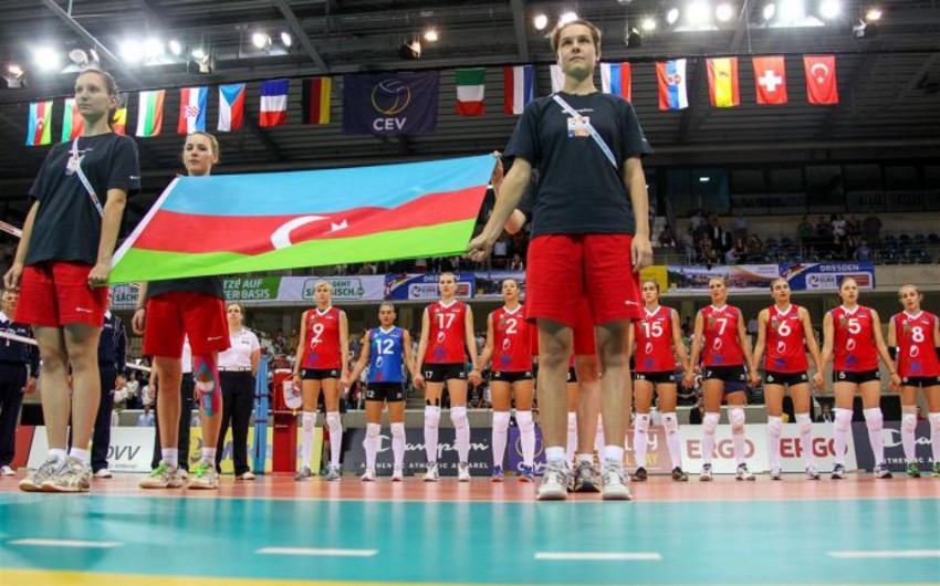 ​Сборная Азербайджана по волейболу проиграла Турции на чемпионате Европы