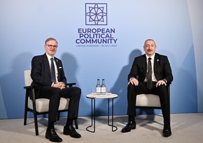 Ильхам Алиев встретился с премьер-министром Чехии в Оксфорде