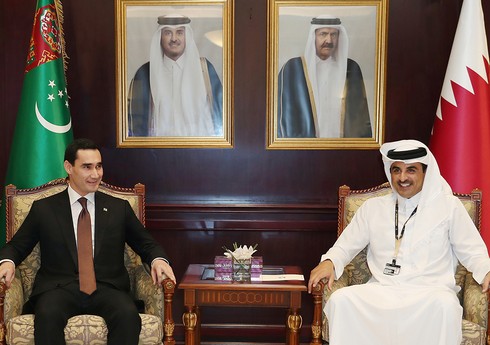 Президент Туркменистана и эмир Катара обсудили перспективы межгосударственного сотрудничества