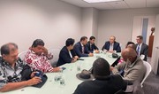 Постпред Азербайджана в ООН встретился с представителями заморских территорий Франции