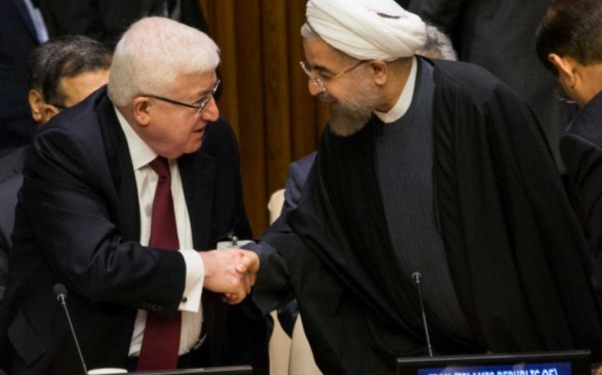 Iraqi president visits Iran to discuss bilateral issues