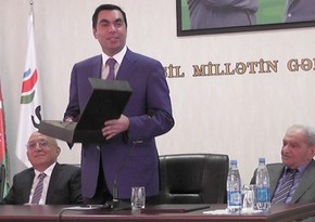 Holy Koran presented to Baku Higher Oil School