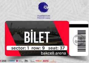 Стартуют продажи билетов на матч Нефтчи - Карабах
