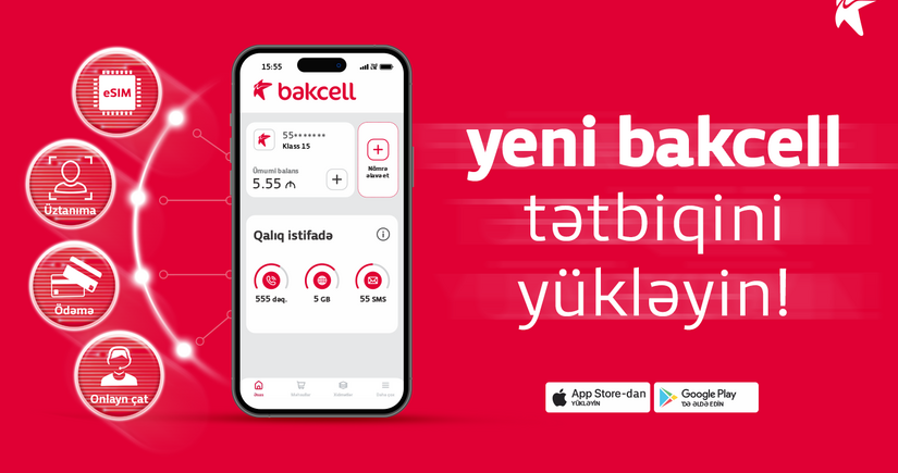Bakcell”dən rəqəmsal yeniliklər! 