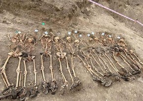 Hikmat Hajiyev shares post on mass grave in Edilli 