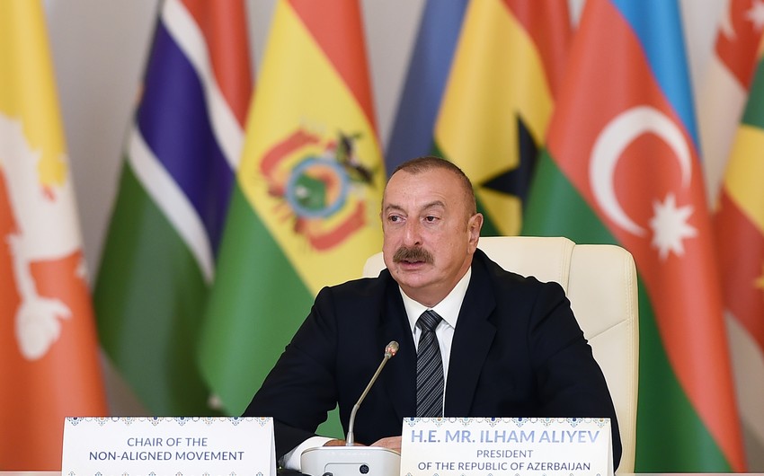 Президент Алиев: Азербайджан сыграл важную роль на международной арене в борьбе с коронавирусом