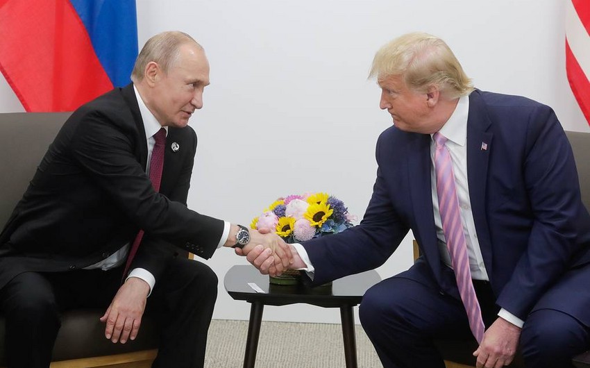 Donald Tramp ilə Vladimir Putinin görüşü başa çatıb - YENİLƏNİB