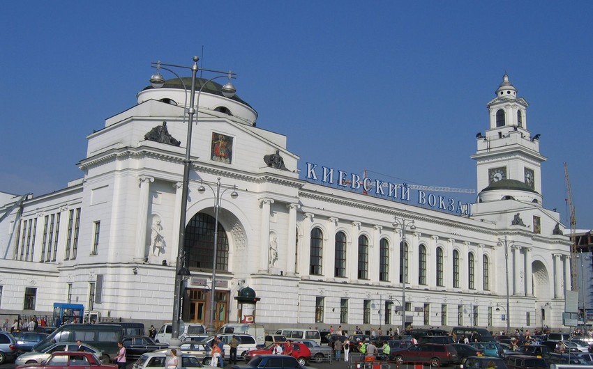 С Киевского вокзала в Москве эвакуированы около 600 человек