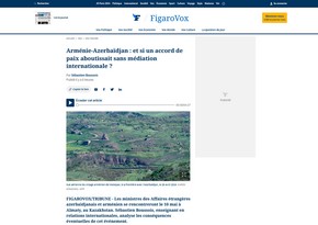 “Le Figaro”: Azərbaycan-Ermənistan sülh müqaviləsinin COP29-dan əvvəl imzalanması simvolik hadisə ola bilər